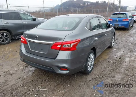 2017 Nissan Sentra Sv from USA, damaged, VIN 3N1AB7AP3HY274302